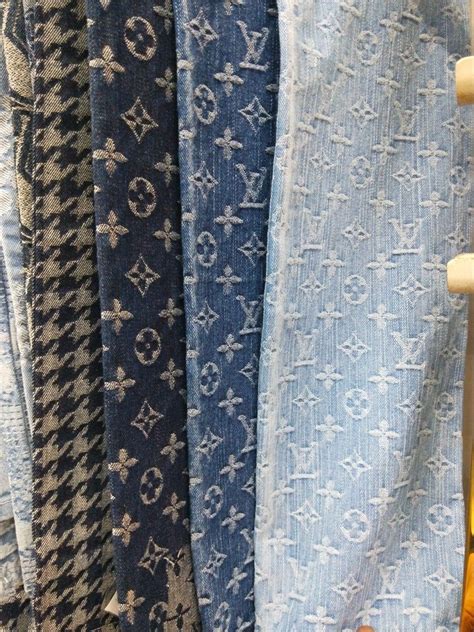 louis vuitton denim fabric